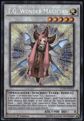 Yu-Gi-Oh! - Legendary 5D's Structure Deck T.G. Wonder Magician LC5D-EN213-image