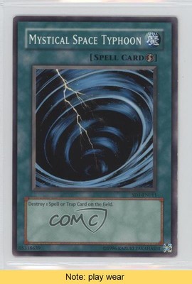 Mystical Space Typhoon 1st Ed. YuGiOh Dragon's Roar Structure Deck 2005 READ 2r7-image