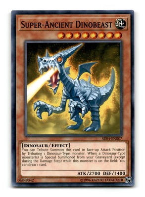 Super-Ancient Dinobeast - SR04-EN007 - YuGiOh-LP-image