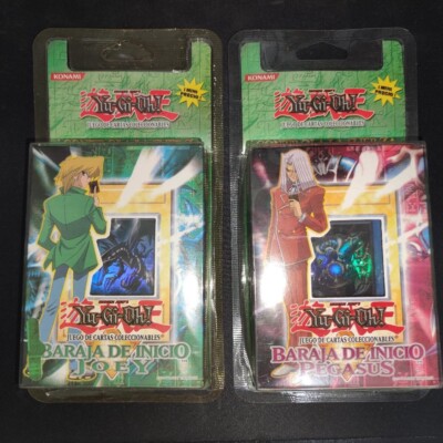 YU-GI-OH!  Jonouchi Deck, Pegasus Deck Spanish Version　New & Sealed 1st Edition-image
