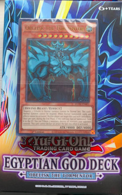 1X Sealed Yu-Gi-Oh! Egyptian God Obelisk 1st ED Structure Deck (EGO1) [NO BOX]-image