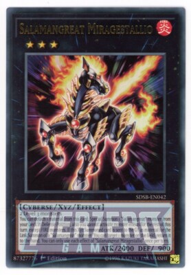 Yugioh SDSB-EN042 Salamangreat Miragestallio Ultra Rare 1st Edition NM/LP-image