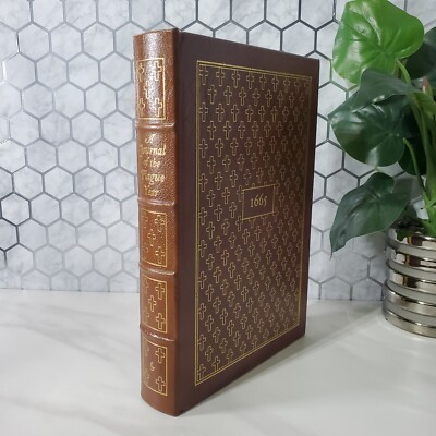 Easton Press A Journal Of The Plague Year by Daniel Defoe 1978 Leather Collector-image