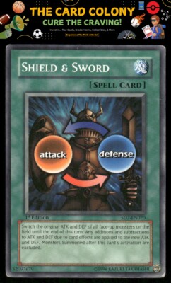 Structure Deck: Invincible Fortress #SD7-EN020 Shield & Sword-image