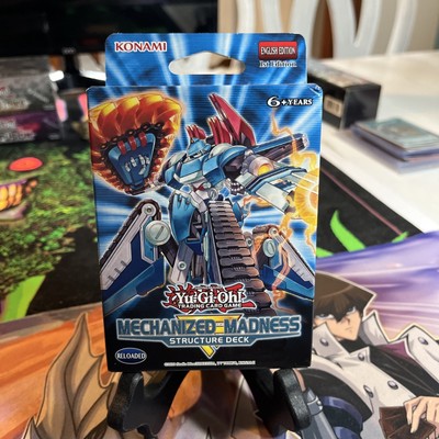 | Yugioh Mechanized Madness Structure Deck SR10 1st Edition New Sealed-image