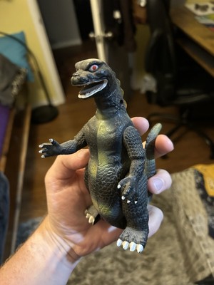 MONSTER DINOSAUR PULL BACK+GO ACTION GODZILLA     VERY RARE-image