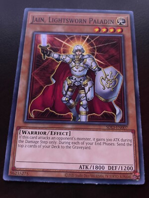 Jain, Lightsworn Paladin SDLI-EN007 Structure Deck: Realm of Light 1st Edition-image