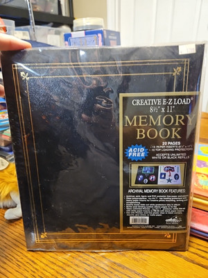 Pioneer Memory Book Leatherette Post Bound Albums 12 X 12 Black- G2-image