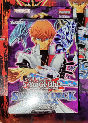 YUGIOH 1ST ED SETO KAIBA RELOADED STARTER DECK FACTORY SEALED NEW-image