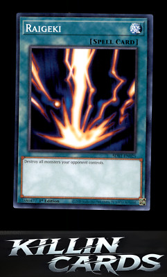 1st Edition Raigeki SDBT-EN025 Common Structure Deck: Beware of Traptrix YuGiOh -image