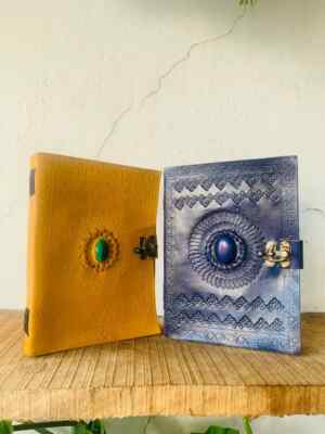 Goat Handmade Leather Journal beautiful Eye Journal Special Offer-image