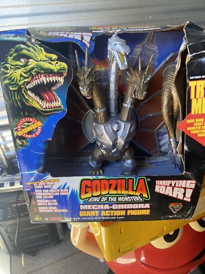 1994 Trendmasters Godzilla King Of monsters Ghidorah Giant Figure New With Box-image