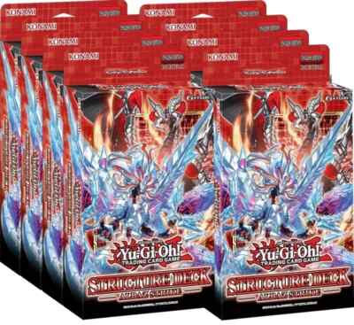 Yugioh TCG Albaz Strike 1st Edition Structure Deck DISPLAY Box 8 Decks SEALED!!-image
