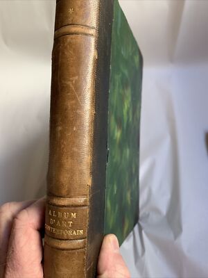 VTG French Art Book: Drogues et Peintures Album D'Art Contemporain 1950    #BW-image