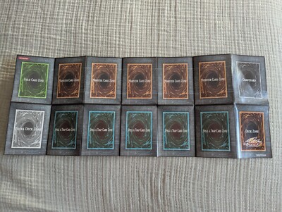 Yu-Gi-OH! Paper Playmats, Near Mint, English (See Description)-image
