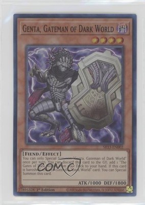 2022 Yu-Gi-Oh! - Structure Deck: Dark World 1st Edition Genta Gateman of 02l5-image