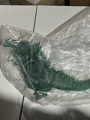 2003 Bandai HMV Exclusive Clear Green Godzilla Figure New-image