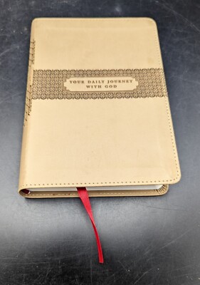 Daily Journal 365 Days David Jeremiah Faux Leather Taupe-image