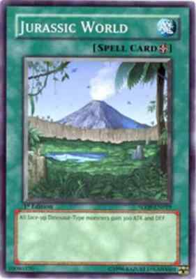 Jurassic World SD09-EN019 1st Common Moderate Play Yu-Gi-Oh DNA GAMES-image