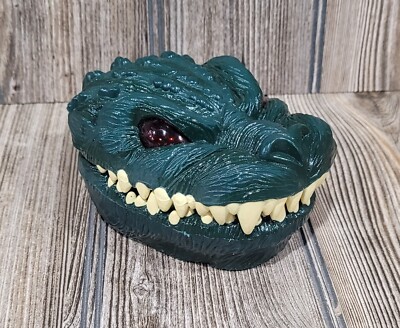 Vtg Toho 1994 Trendmasters Godzilla Head Only Micro Battle Playset No Figures-image