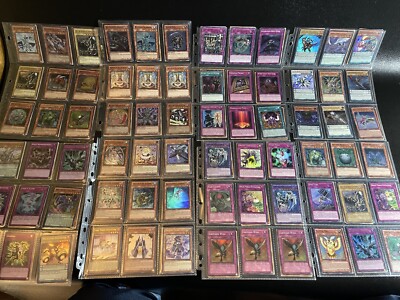 Yugioh! 1996 - 2020 Lot 144 Cards 1st Ed Rare Foil Limited Mixed Set Bundle #5-image