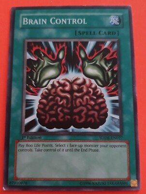 Brain Control - 1st Edition Common - Dark Emperor Structure Deck - YGO-image