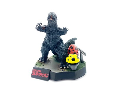 Godzilla 1972 Bandai Complete Works 3rd. Diorama Mini Figure HG Japan Toys-image