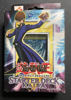 Yugioh Starter Deck Kaiba Factory Sealed Packaging Error-image