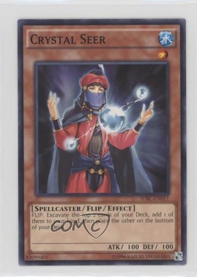 2009 Yu-Gi-Oh! Spellcasters' Command Structure Deck Crystal Seer 0yj1-image