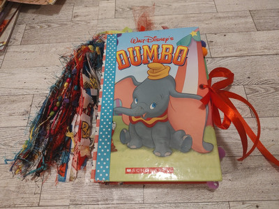 Disney Dumbo Junk Journal, Hard cover Journal, Great Gift-image