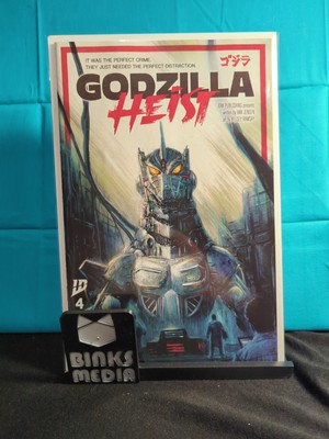 Godzilla: Heist #4 Cover A (Eggleton) IDW -image