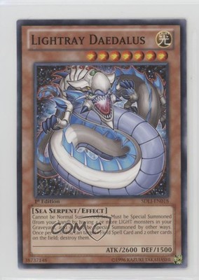 2014 Yu-Gi-Oh! Realm of Light Structure Deck 1st Edition Lightray Daedalus 0g4-image