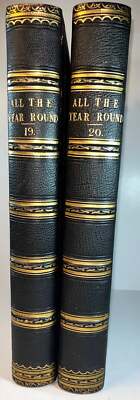 Wilkie Collins / Moonstone Complete in All The Year Round Weekly Journal 1st ed-image