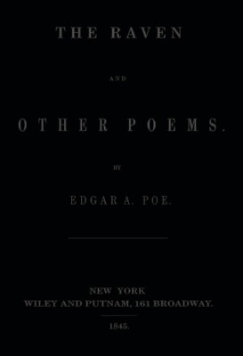 The Raven and Other Poems: Black Lined Journal (Leather Bound) (UK IMPORT)-image