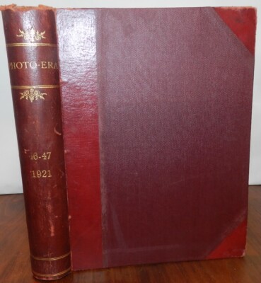  Photo-Era Magazine. The American Journal of Photography V. 46-47, 1921. Bound.-image