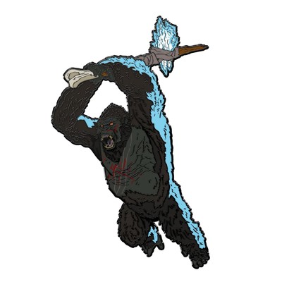 Godzilla vs Kong Supercharged Kong 3 Inch Premium Figure Pin-image