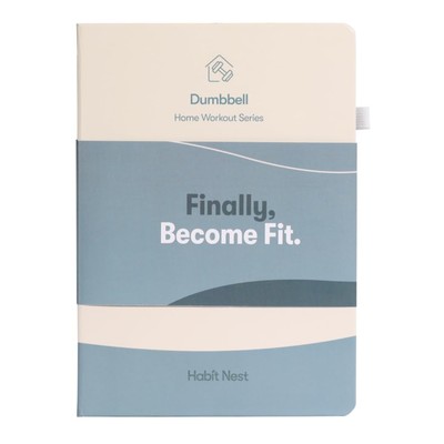 The Dumbbell Home Workout Journal. 13 Week Program. Fitness Planner/Workout B...-image