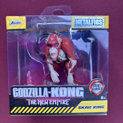Skar King METALFIGS Key Chain Godzilla x Kong The New Empire 2.5 In. New Figure-image