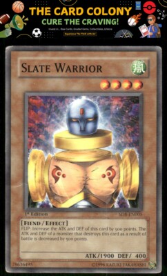 Structure Deck: Lord of the Storm #SD8-EN005 Slate Warrior-image