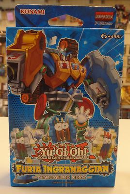 Yu Gi Oh Structure Deck ITALIAN Introductory Deck New - FURIA GEARIAN --image