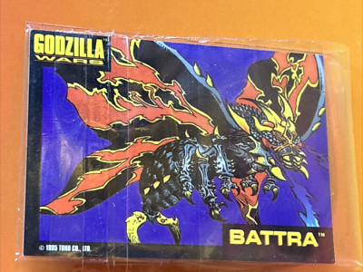 1994 Trendmasters Toho Godzilla Battra Collector Card-image