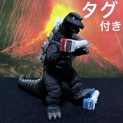 Godzilla 1974 Soft Vinyl Figure With Tag Showa Special Effects Movie Monster-image