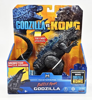 Playmates Godzilla Vs. Kong Battle Roar Godzilla 7