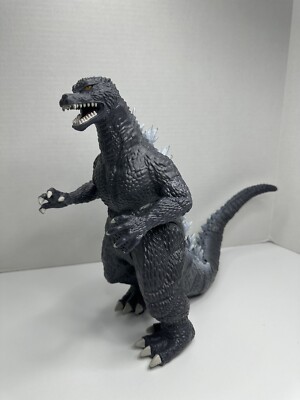 Godzilla 11” Tall Action Figure Monsterverse Playmates Orange Eyes Toho 2020-image