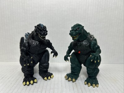 Godzilla King of the Monsters 4 Inch Figures Lot Of 2 - 1994 TOHO - Red Eyes-image