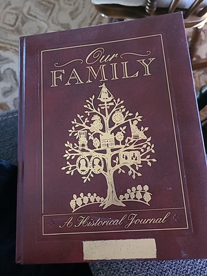Our Family: A Historical Journal Book Leather Style Bound Nelson Regency's-image