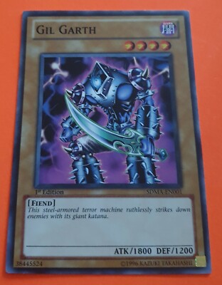 Gil Garth - 1st Edition Common - Marik Structure Deck - YGO-image