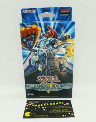 Yu-Gi-Oh Mechanized Madness Structure Deck - Brand New!-image