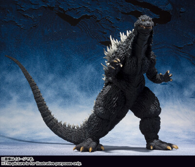 Bandai S.H.Monster Arts Godzilla x Mechagodzilla 2002 Pvc Action Figure Japan-image
