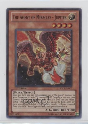The Agent of Miracles - Jupiter 1st Ed. YuGiOh Lost Sanctuary Structure Deck 0t0-image